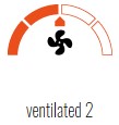 ixon icon gauge - ventilated 2